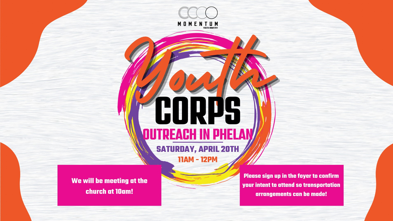 Youth Corp Phelan | Apr 20, 2024