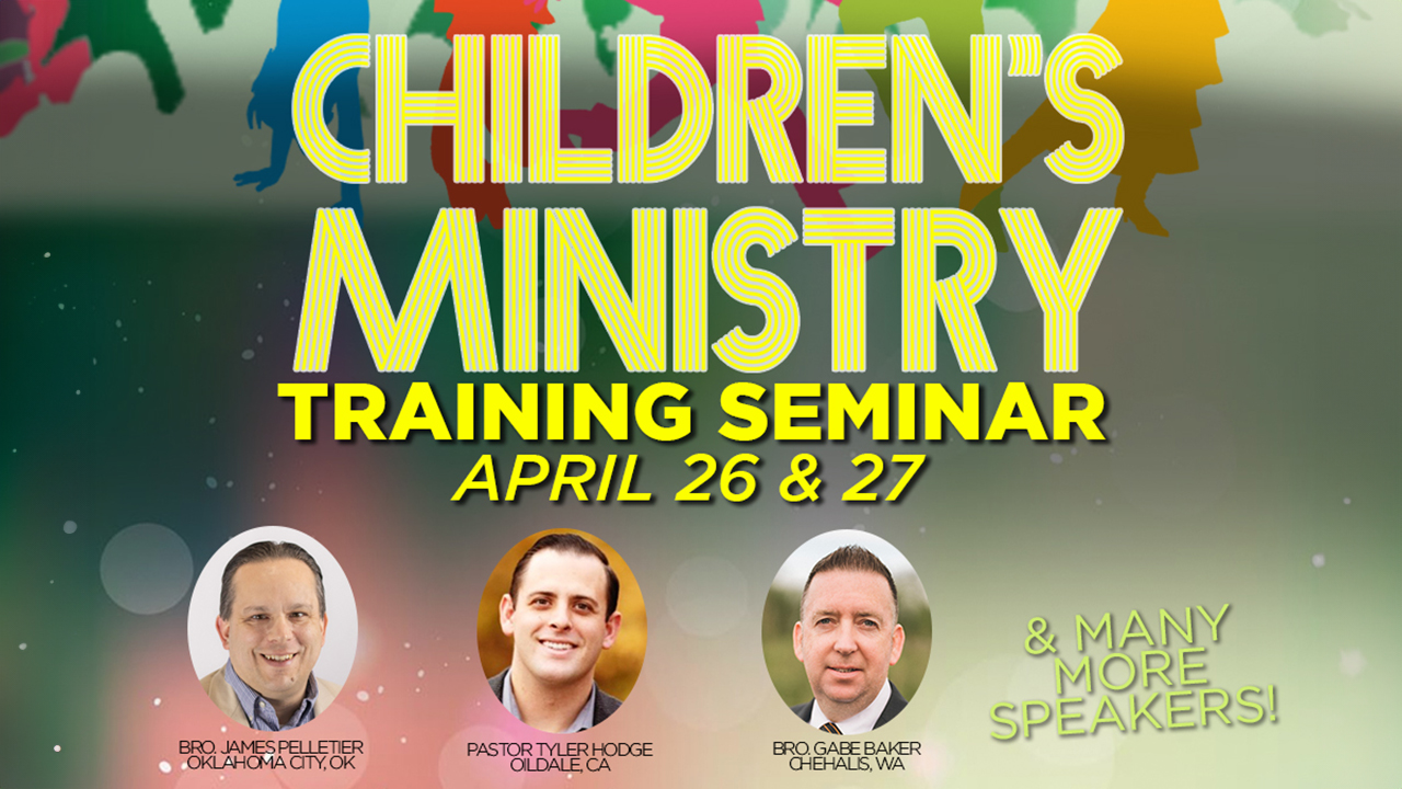 Children’s Ministry Seminar | April 26-27