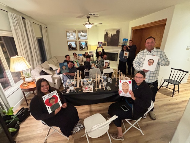 Young Couples Paint Night | Mar 14, 2025